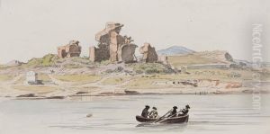 Ruinen Der Sarazenen Porto Torres-sardinien by Friedrich Hohe