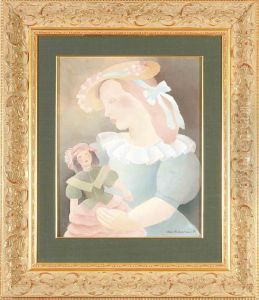 Dziewczynka Z Lalka, 1934 R. Dziewczynka Z Lalka, 1934 R.