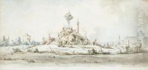Fete De L'etre Supreme by Claude Jean Baptiste Hoin