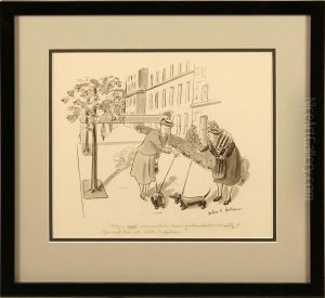 Why You Remember Baron Von Meinhardt-stellwitz! You Met Him At White Sulphur by Helen Hokinson