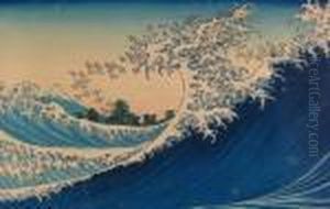 The Ideal Wave by Katsushika Hokusai