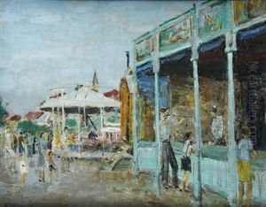At A Fair by Karel Holan