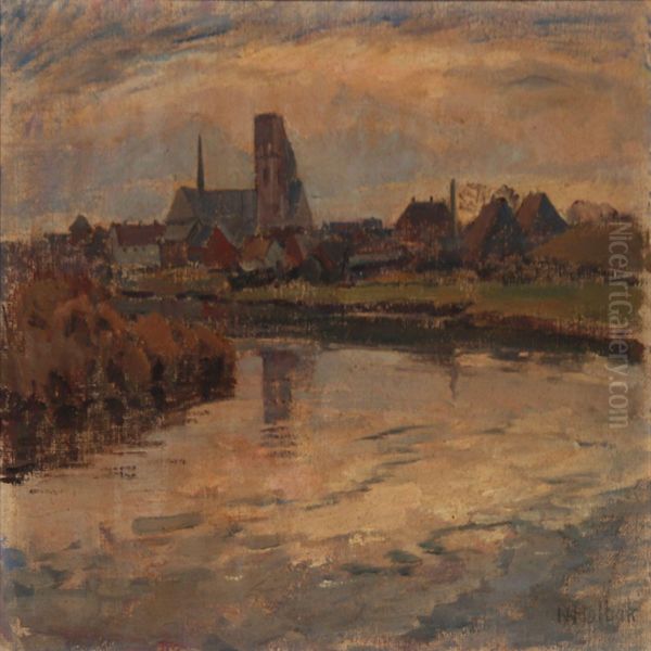 Evening In Ribe, Denmark - view 1