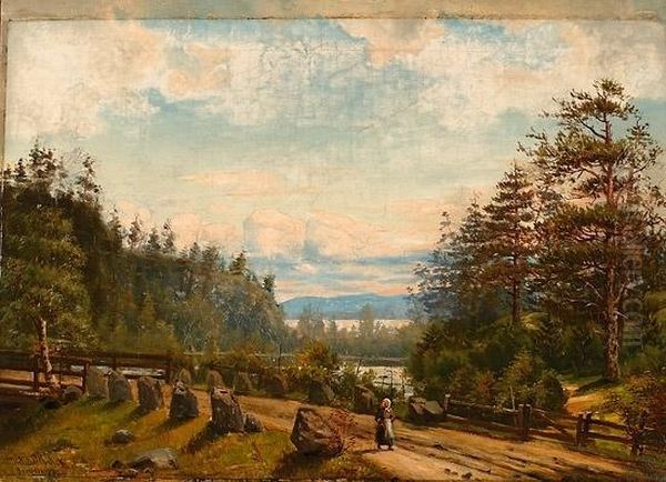 Motiv Fra Laurvigskanten 1877 1877 - view 1