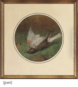 A Chaffinch; And A Thrush (a Pair) by Benjamin, Ben Hold