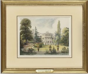 An Hotel Particulier, Passy, Near Paris by Fanny Holden