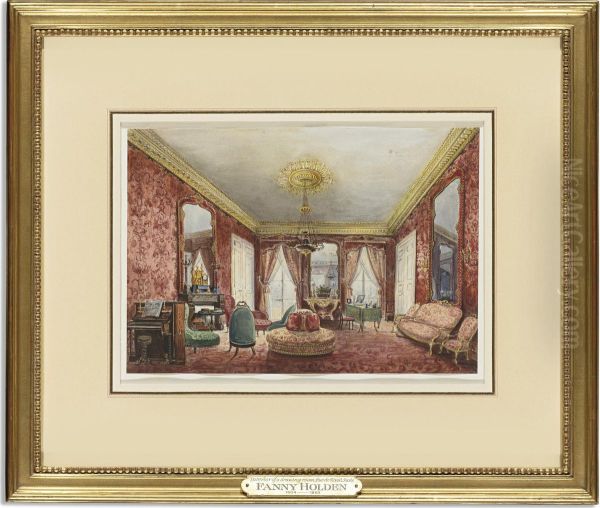 A Drawing Room, Rue De Rivoli, Paris - view 1