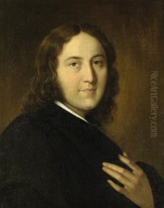 Bildnis Eines Jungen Mannes (selbstbildnis?) by Johann Michael Holder