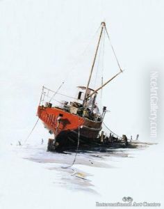 Low Tide by Johann Michael Holder