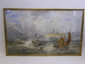 Fishing Vessels In Rough Seas