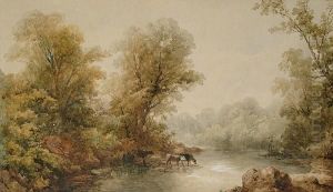 Cattle Watering by John Holding