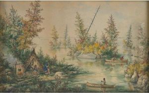 The Thousand Islands by Alfred Worsley Holdstock