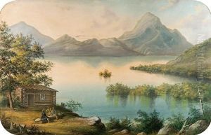 The Owl's Head, Lake Memphramagog by Alfred Worsley Holdstock