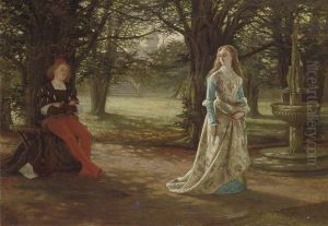The Sleeping Minstrel by William Brassey Hole