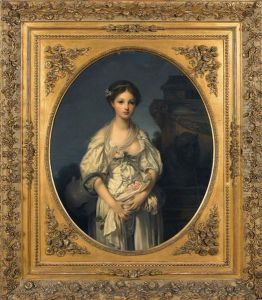 La Cruche Cassee by Hippolyte Dominique Holfeld