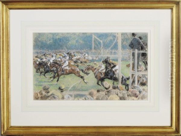 The Start Of The Derby - view 1