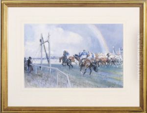 At The End Of The Rainbow - A Crock Of Gold For Someone - A Sandown Park Impression