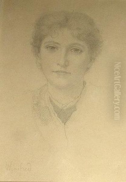 Portrait Of The Artist's Daughter Winifred - view 1