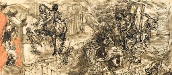 Two Studies For Murals - view 1