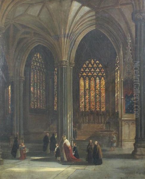 Interior, Milan Cathedral - view 1