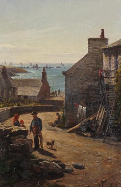 A Fishing Village, Thought To Be On The Isle Of Man - view 1