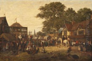 Dorffest Mit Schaustellern by John Holland