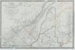 A New Map Of The Province Of Lower Canada, London: 1842. by Sebastopol Samuel Holland