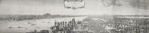 The Prospect Of London And Westminster Taken From Lambeth by Wenceslaus Hollar