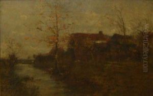 A Farmstead By A River