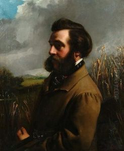 Portrait, Bust Length, Of A Bearded Gentleman Holding A Gun Portrait, Bust Length, Of A Bearded Gentleman Holding A Gun