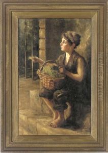 The Young Heather Seller by E. Hollwey