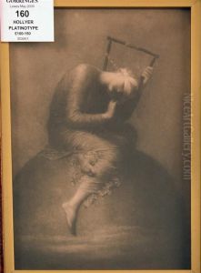 A Platinotype Of 'hope' by Frederick Hollyer