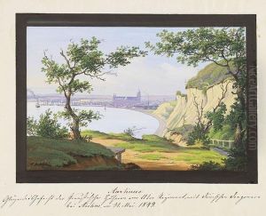 Zugeschrieben - Ansicht Von Aarhus by Niels Emil Holm