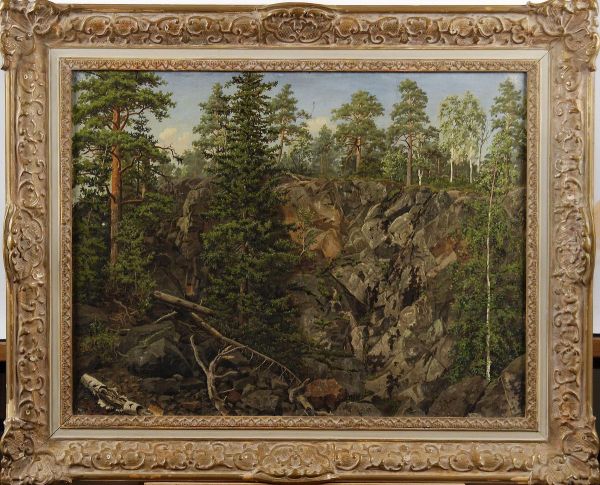 Skogslandskap - view 1