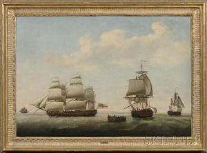 Royal Navy Squadron by Francis Holman
