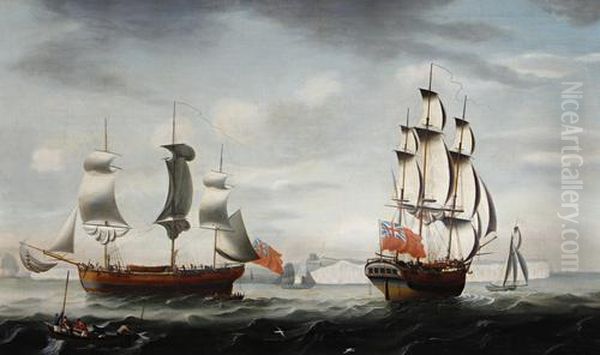 The Merchantman 'selby' Off Dover - view 1