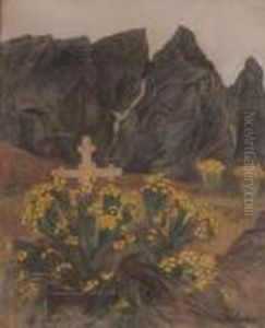 Gammel Gravplass I Lofoten by Thorolf Holmboe