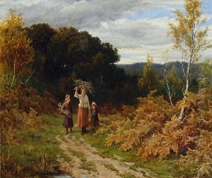 Gathering Firewood by Edward Holmes