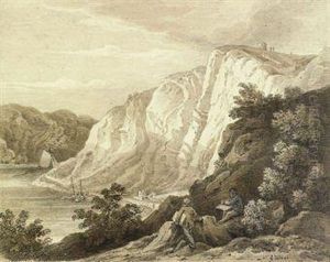 Figures Before St. Vincent's Rock,clifton, Bristol; And Clifton Seen From Leighwood Figures Before St. Vincent's Rock,clifton, Bristol; And Clifton Seen From Leighwood