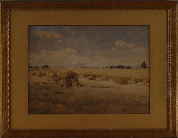 Hayricks - view 1