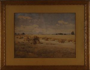 Hayricks by William Henry Holmes