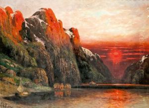 Fjord Naplementeben by Johann Holmstedt