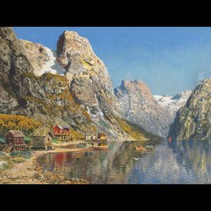 Reflections, Norway by Johann Holmstedt