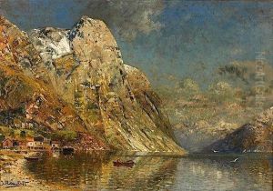 Fjord Norvegien by Johann Holmstedt