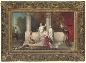 Allegory Of Spring by Constantin Holscher