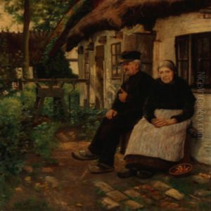 An Old Married Couple At A Country House An Old Married Couple At A Country House