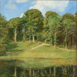 Two Landscapes by Suzette C. Skovgaard Holten