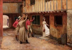 Il Brindisi Alla Locandiera by Rowland Holyoake