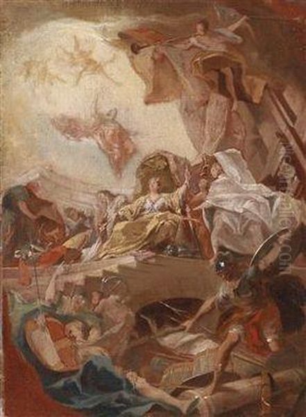 Allegorical Apotheosis Of A Princely Dynasty - view 1