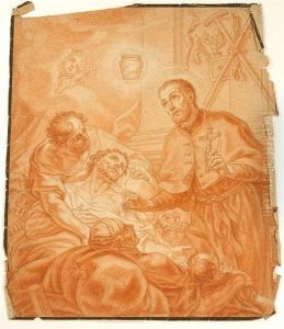 Allegorical Scene by Johann Evangelist Holzer